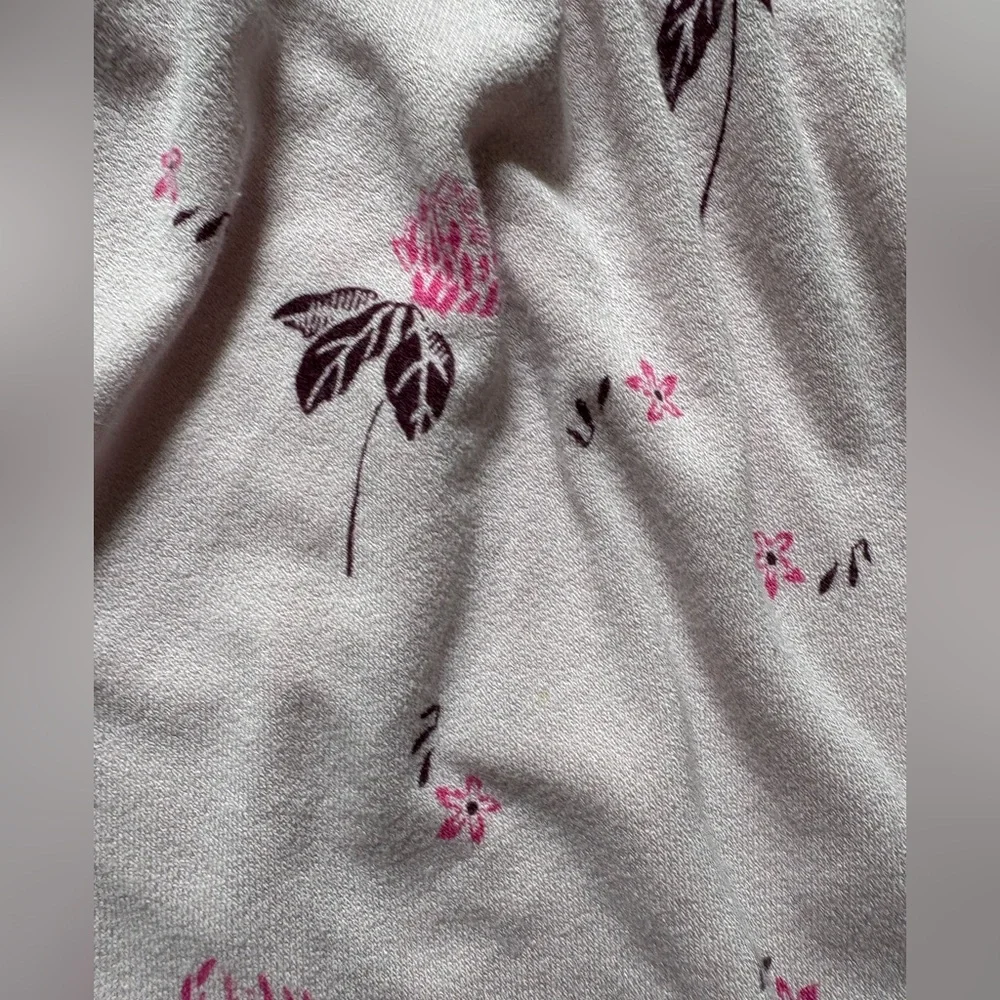 Free People Lana Off Shoulder Smocked Top Small Boho Cottagecore Floral Fairy